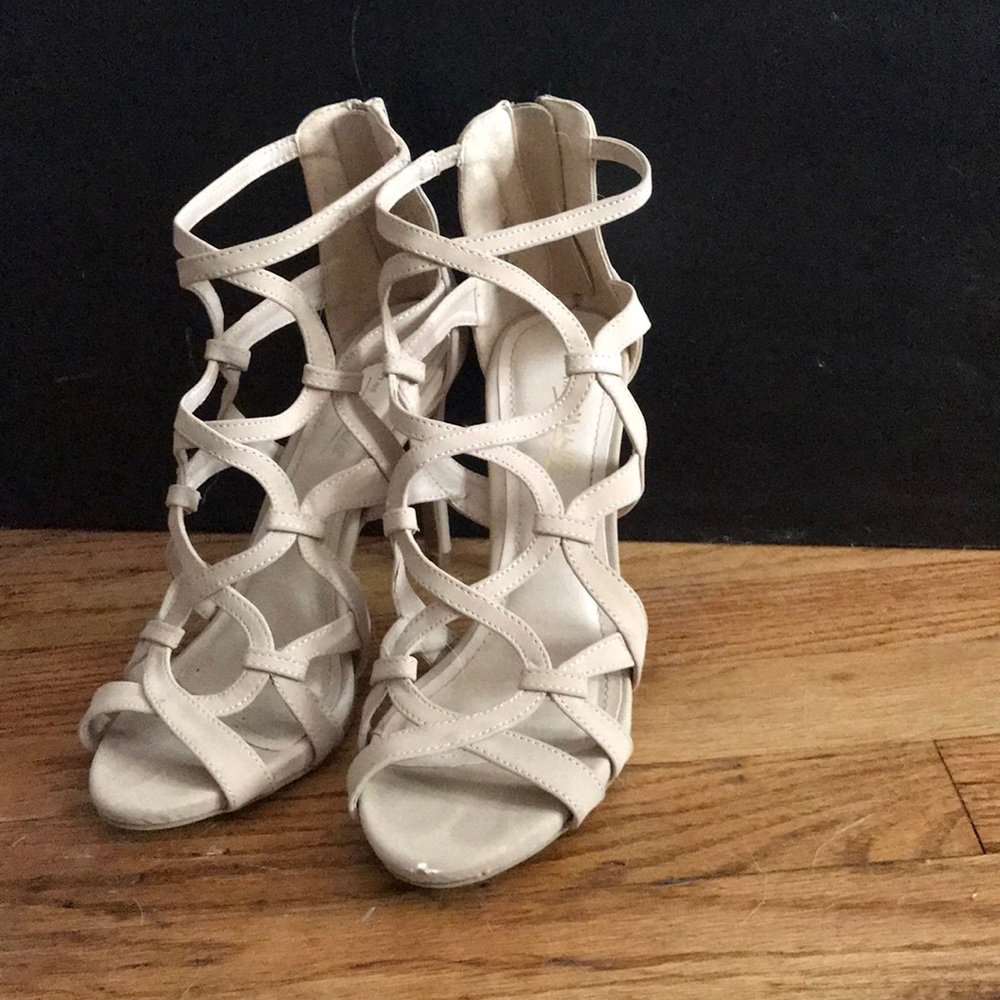 Light beige heels